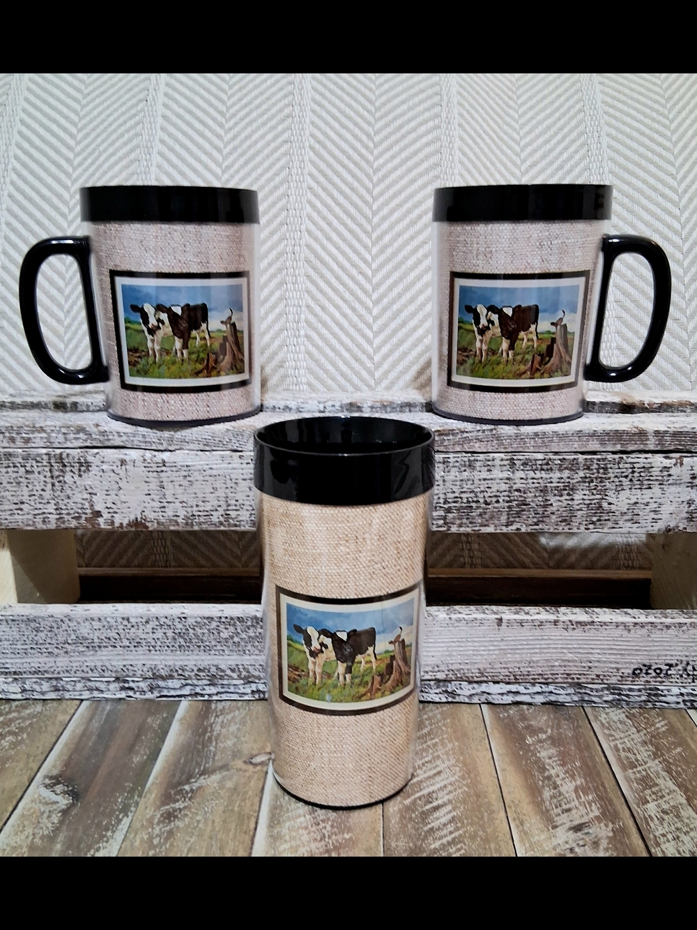 NEW West Bend ® Therma Serv BRAND NEW VINTAGE Insulated 3 piece Tumbler + Mug Se